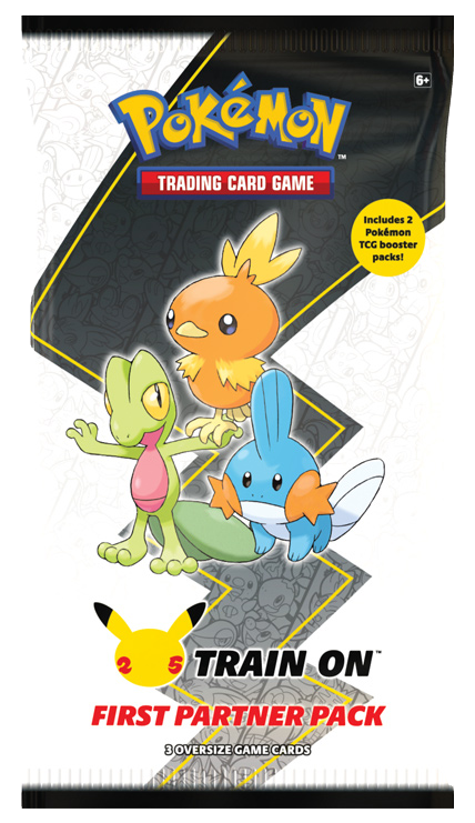 First Partner Pack Hoenn - 25 Aniversario-Kantocards