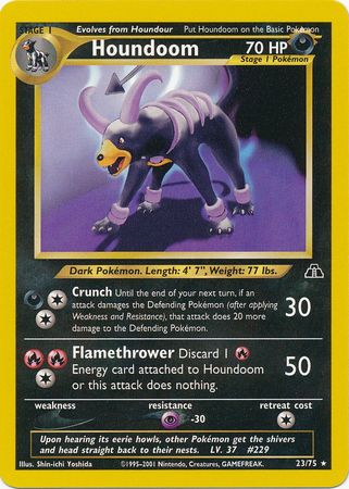 Houndoom 23/75-Kantocards