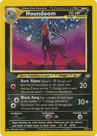 Houndoom 8/64-Kantocards