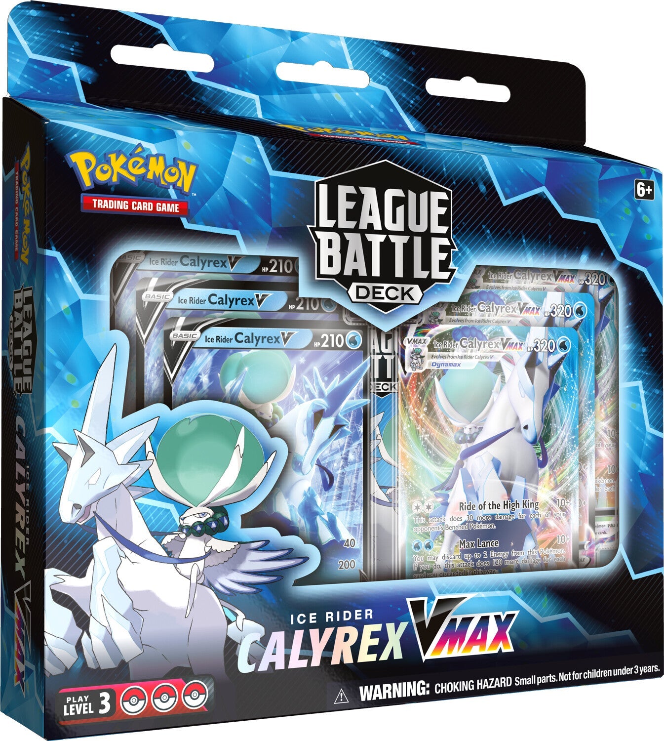 Calyrex VMAX League Battle Deck Par - Español-Kantocards