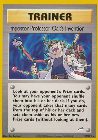 Impostor Professor Oak's Invention 94/105-Kantocards