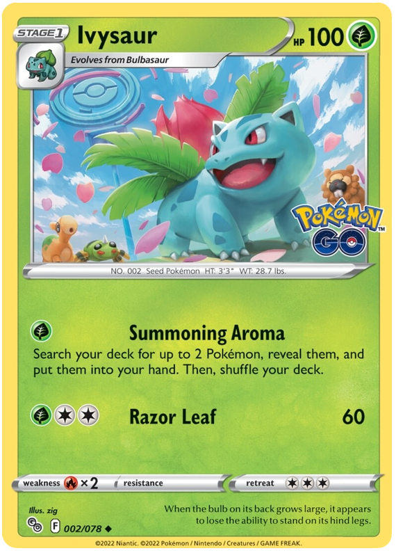 Ivysaur 002/078 - Español-Kantocards