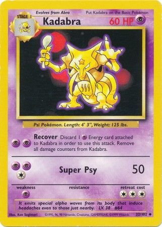 Kadabra 32/102-Kantocards