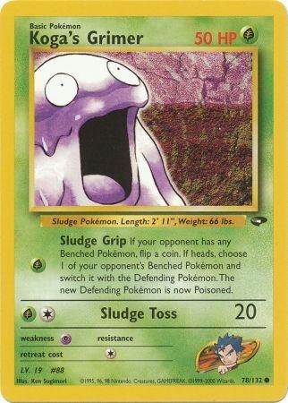Koga's Grimer 78/132-Kantocards