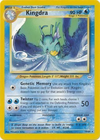 Kingdra 19/64-Kantocards