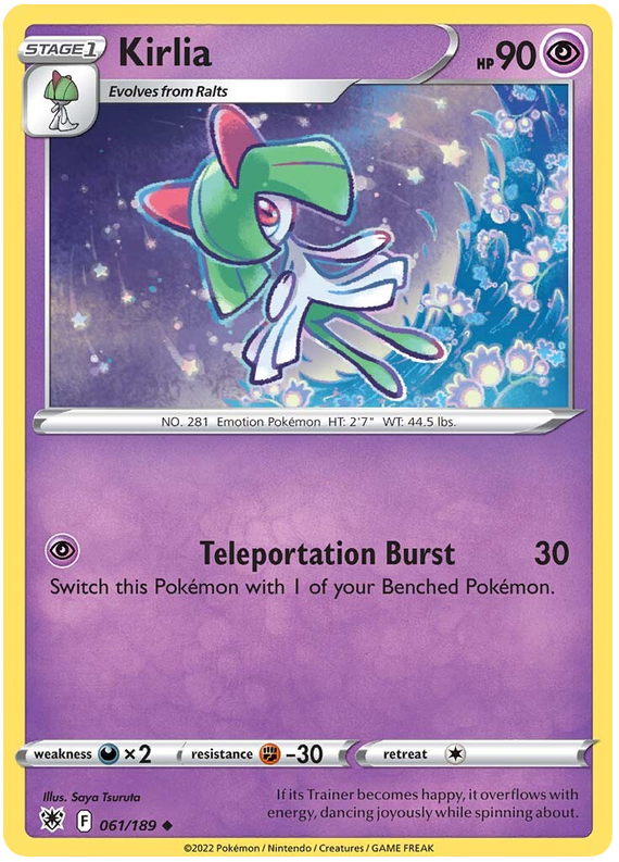 Kirlia 061/189-Kantocards