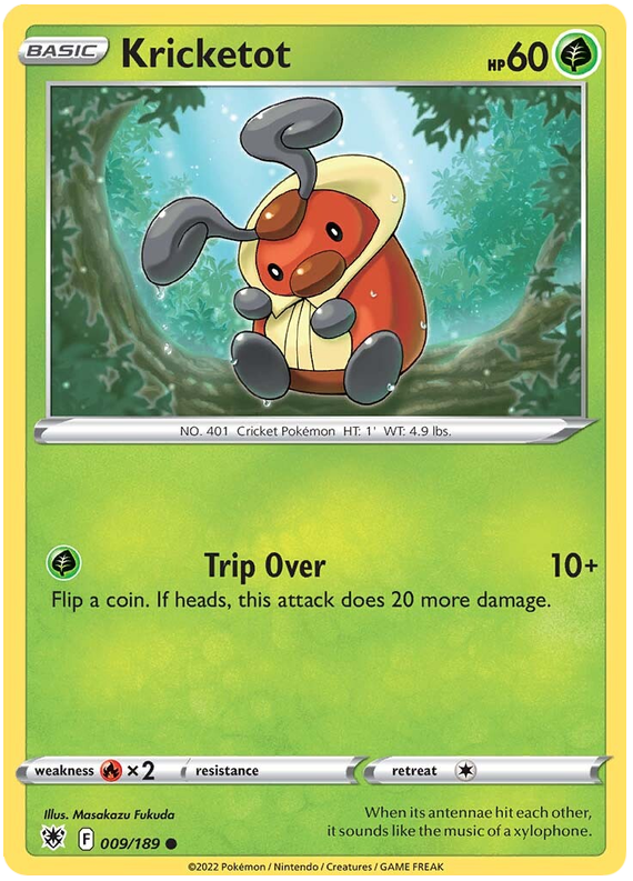 Kricketot 009/189-Kantocards