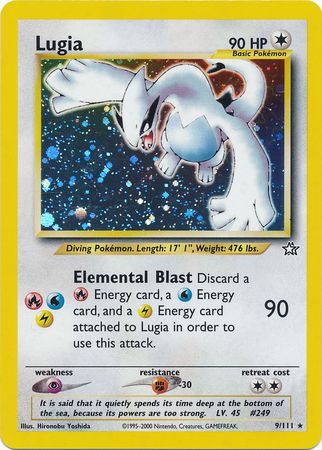 Lugia 9/111 - Holo-Kantocards