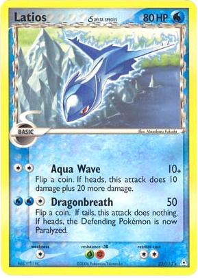 Latios (delta species) 22/110-Kantocards