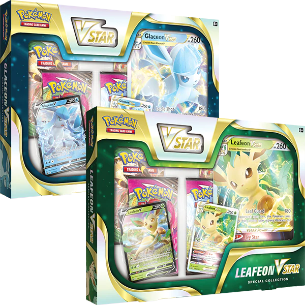 Leafeon V STAR & Glaceon V STAR Special Collection - PAR - Español-Kantocards
