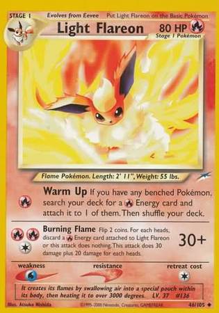 Light Flareon 46/105-Kantocards