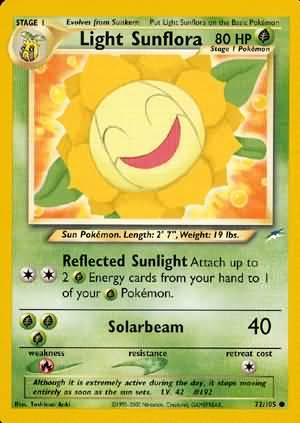 Light Sunflora 72/105-Kantocards
