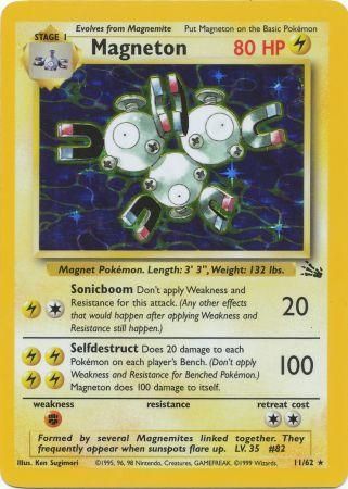Magneton 11/62 - Holo-Kantocards