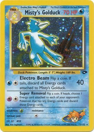 Misty's Golduck 12/132 - Holo-Kantocards