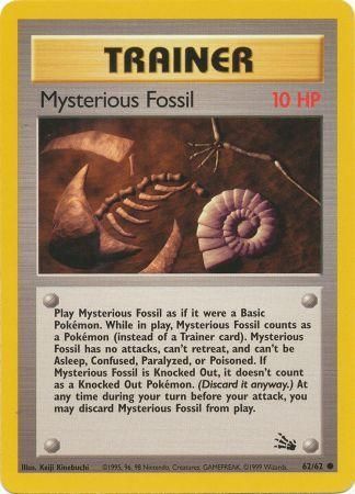 Mysterious Fossil 62/62-Kantocards
