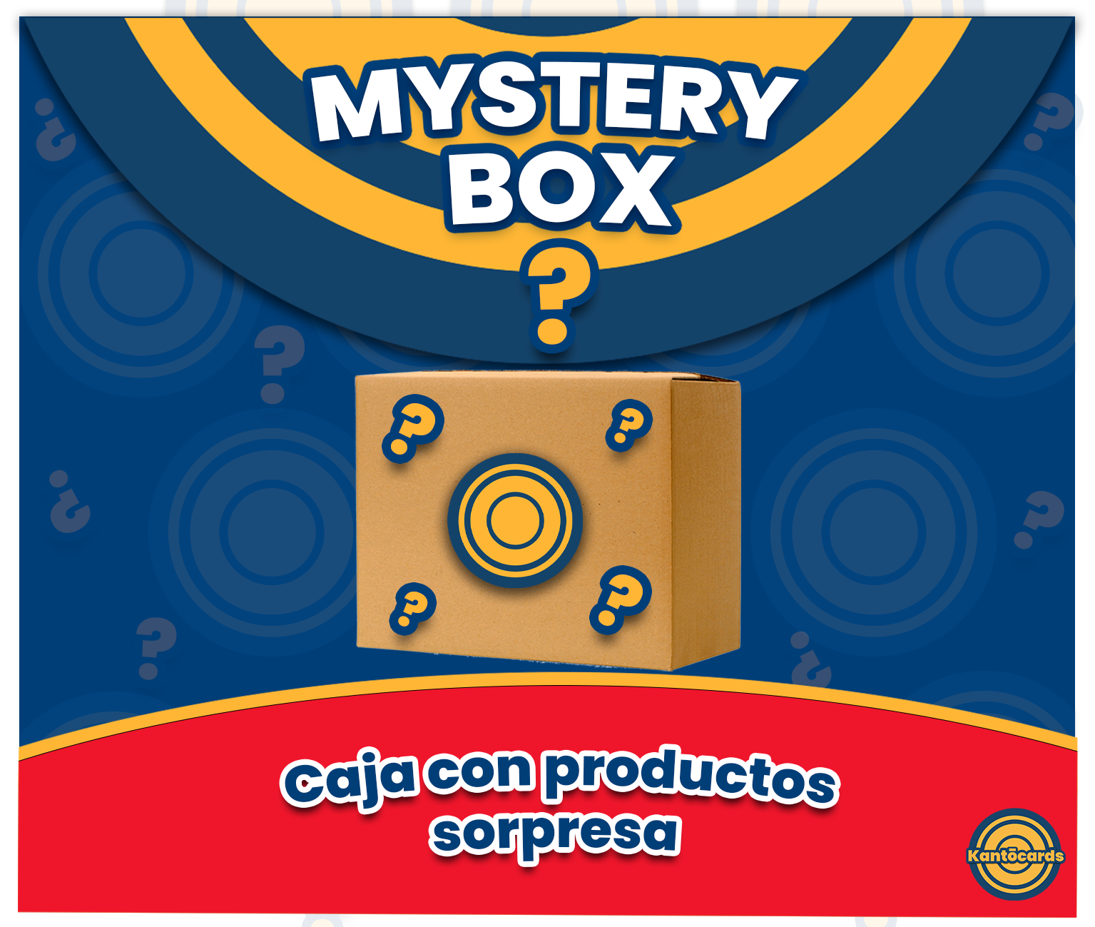 Mystery Box - Productos Sorpresa -Solo Pokémon-Kantocards