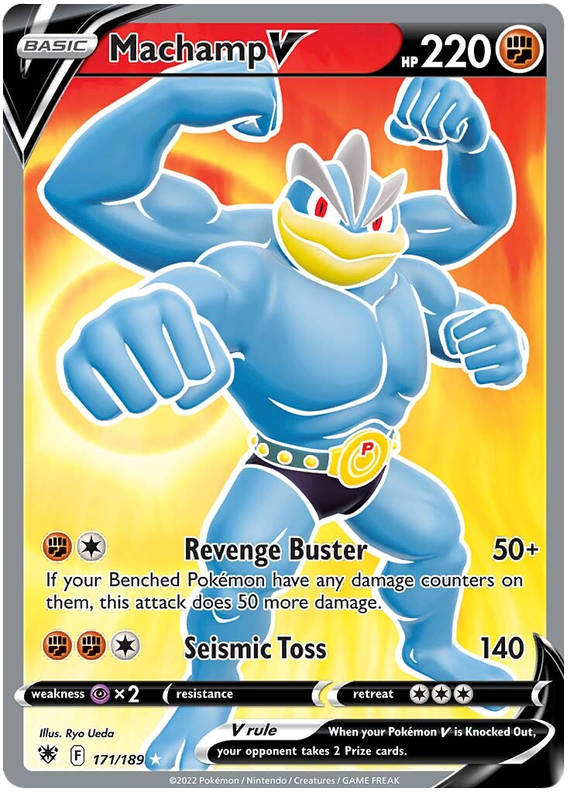 Machamp V 171/189-Kantocards