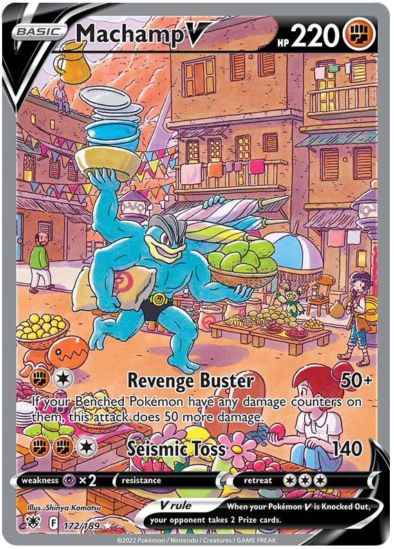 Machamp V 172/189-Kantocards