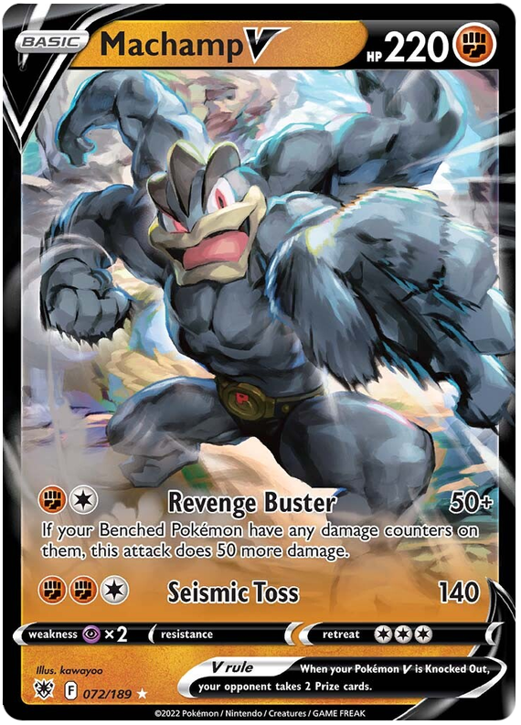 Machamp V 072/189-Kantocards