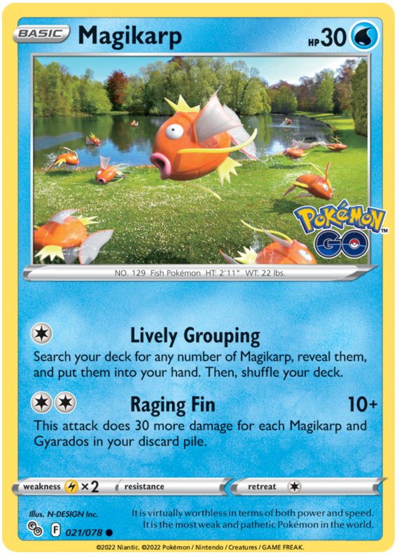 Magikarp 021/078-Kantocards