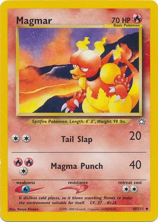 Magmar 40/111-Kantocards