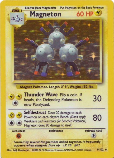 Magneton 9/102-Kantocards