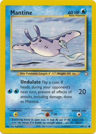 Mantine 64/111-Kantocards