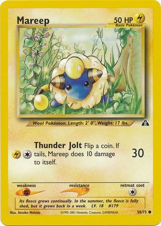 Mareep 58/75-Kantocards