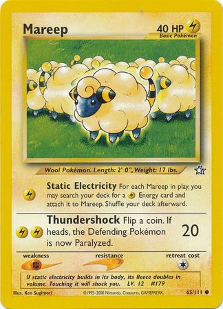 Mareep 65/111-Kantocards