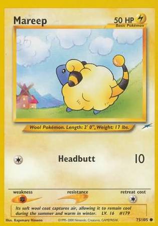 Mareep 75/105-Kantocards