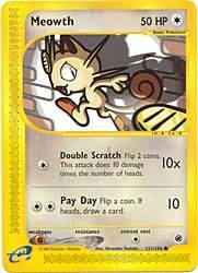 Meowth 121/165-Kantocards