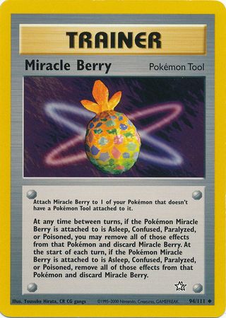 Miracle Berry 94/111-Kantocards
