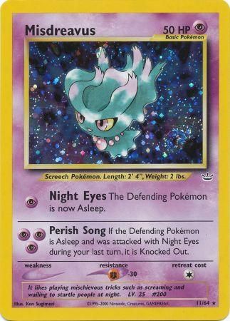 Misdreavus 11/64-Kantocards