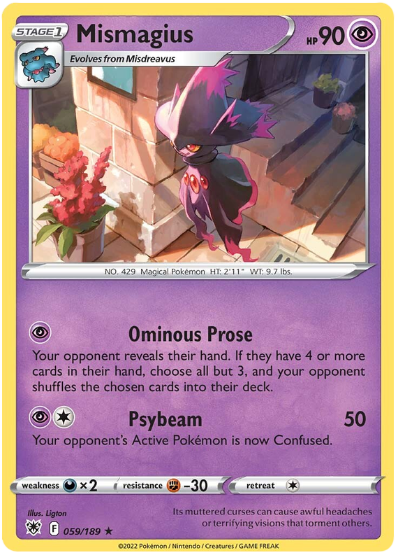 Mismagius 059/189-Kantocards