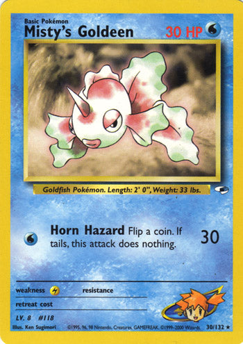 Misty's Goldeen 30/132-Kantocards