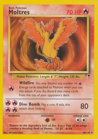 Moltres 30/110-Kantocards