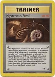 Mysterious Fossil 109/110-Kantocards