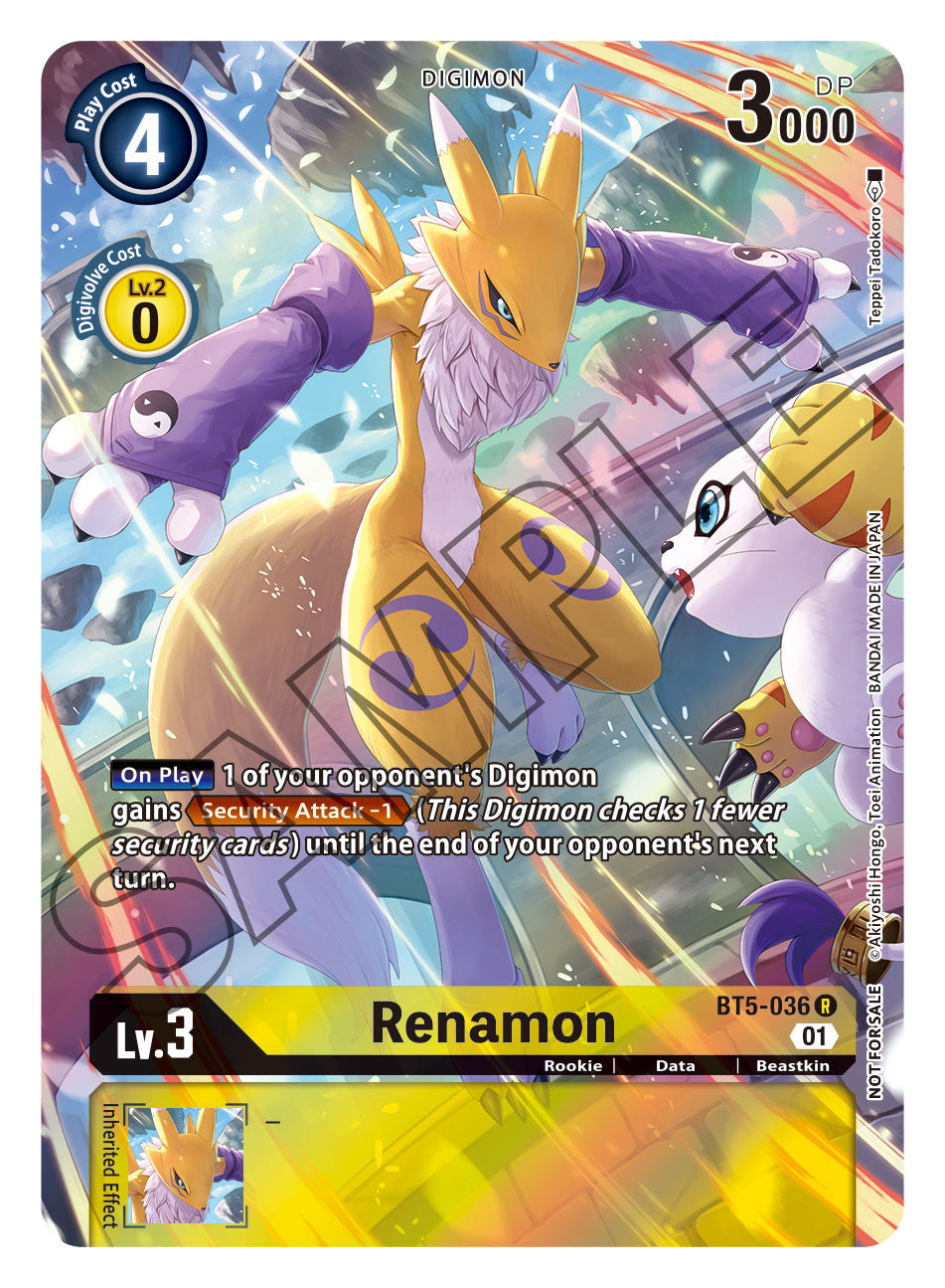 Digimon CCG: Playmat & Card Set -Digimon Tamers PB-08-Kantocards
