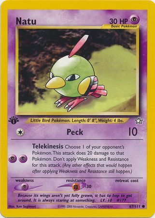 Natu 67/111 - 1st Edition-Kantocards