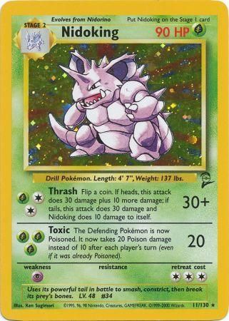 Nidoking 11/130 - Holo-Kantocards