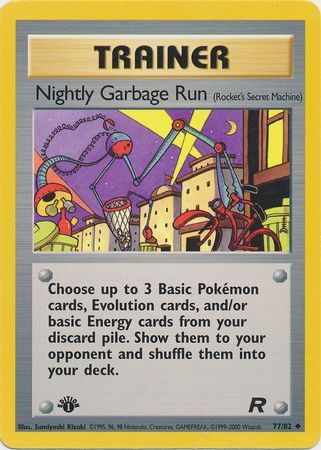 Nightly Garbage Run 77/82 - 1st Edition-Kantocards