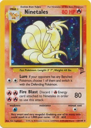 Ninetales 13/130 - Holo-Kantocards