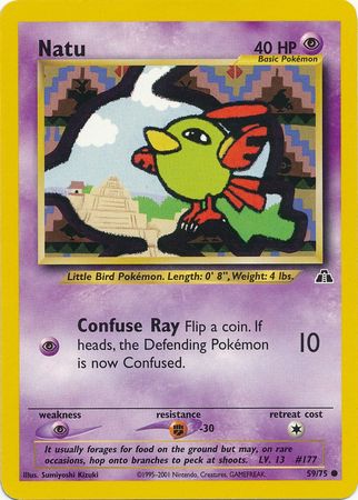 Natu 59/75-Kantocards