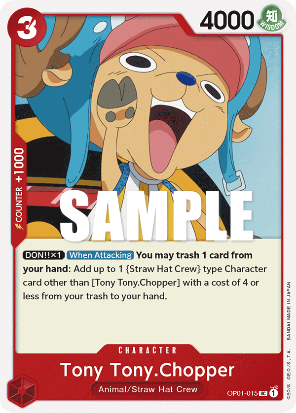 Tony Tony Chopper OP-01-015-Kantocards