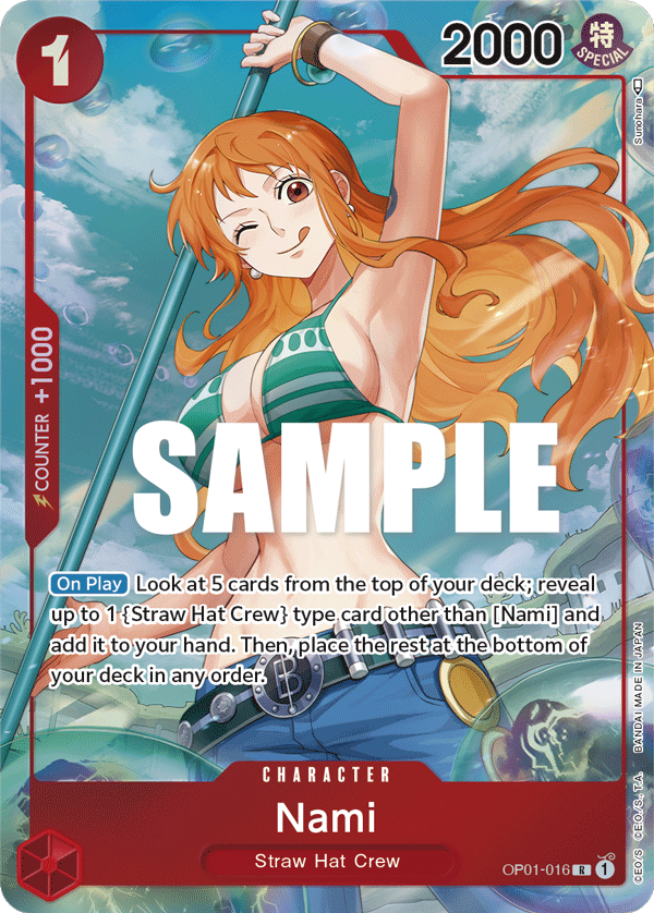 Nami OP-01-016 Arte Alterno-Kantocards