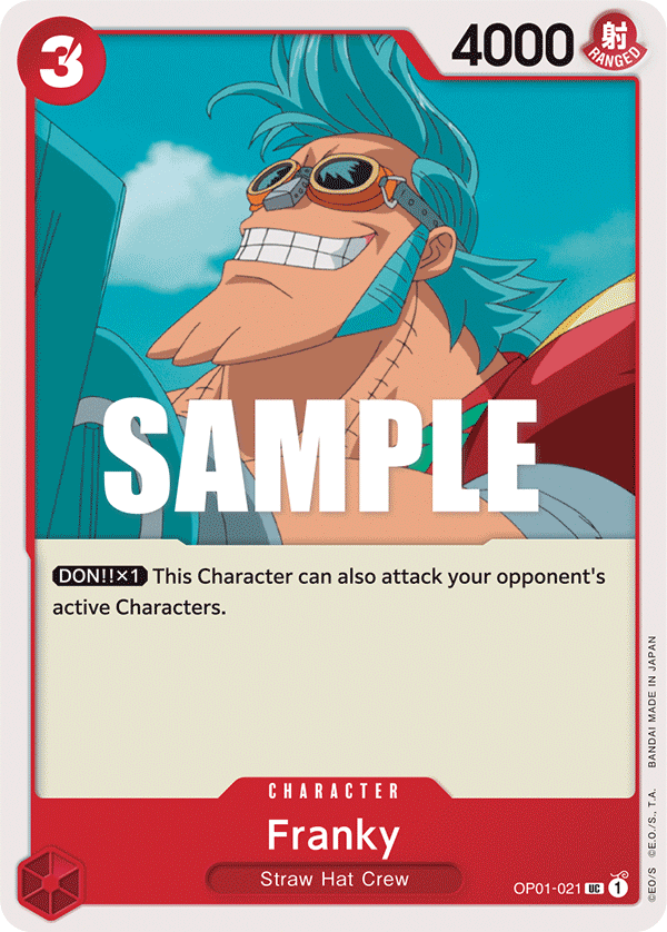 Franky OP-01-021-Kantocards