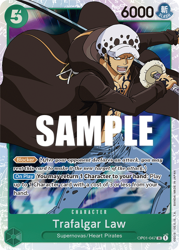 Trafalgar Law OP-01-047-Kantocards