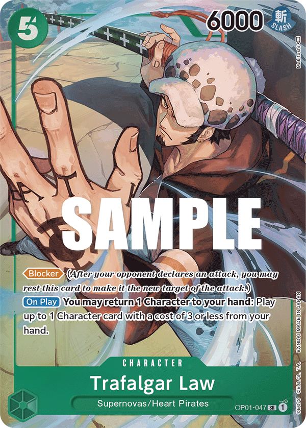 Trafalgar Law OP-01-047 Arte Alterno-Kantocards