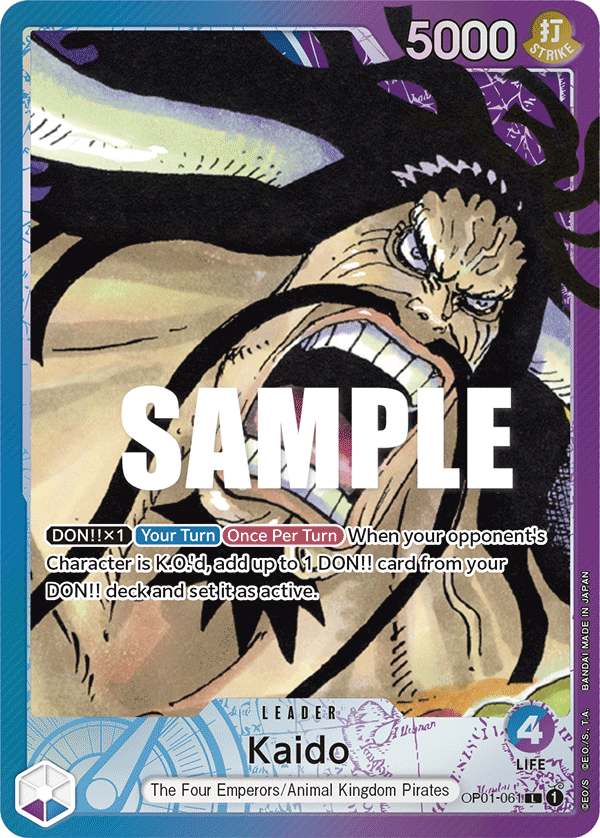 Kaido OP-01-061 Arte Alterno-Kantocards