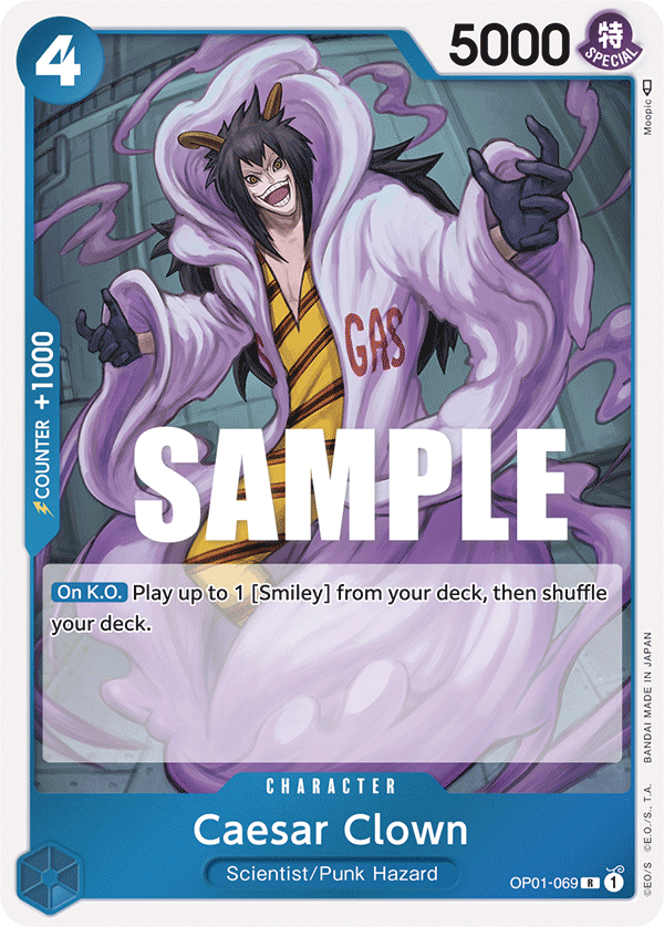 Caesar Clown OP-01-069-Kantocards